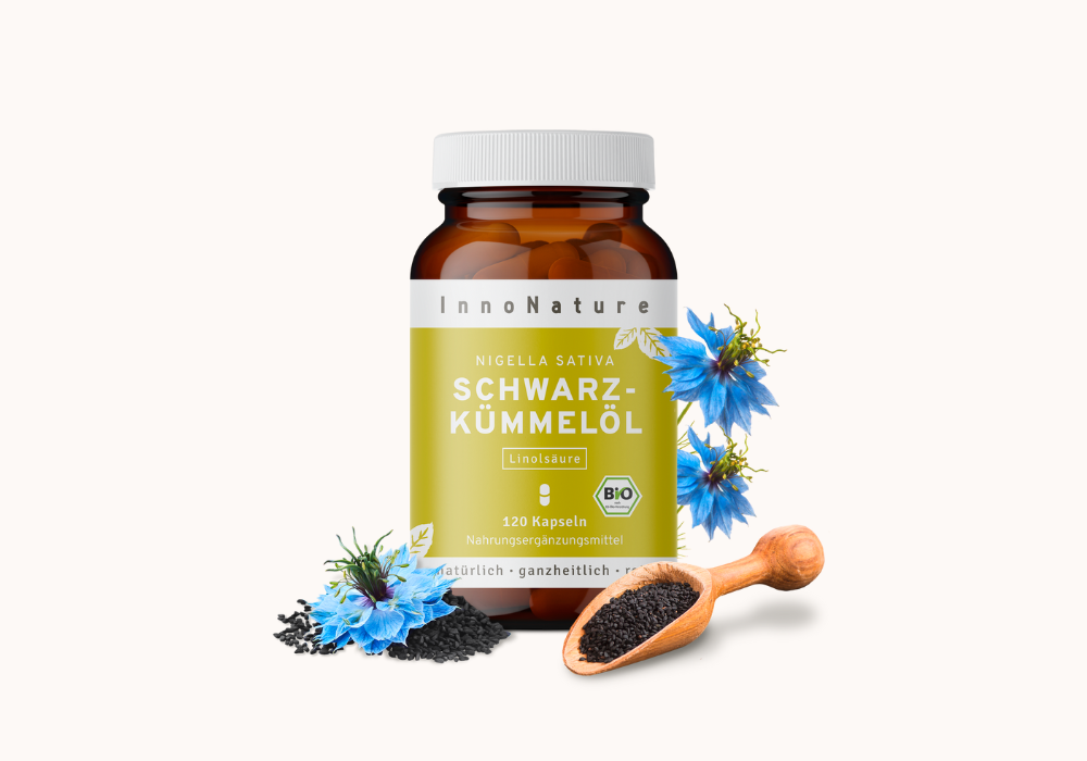 InnoNature Schwarzkümmelöl Kapseln