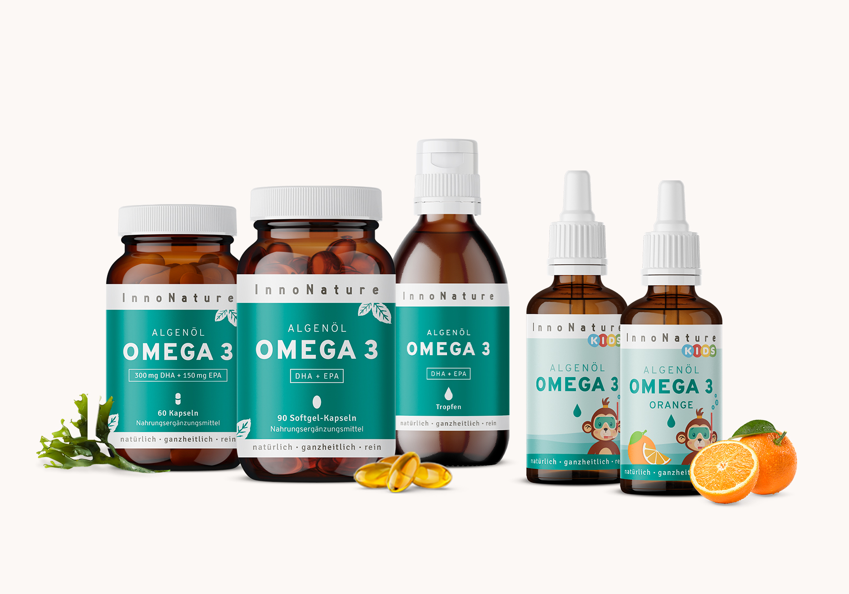 InnoNature Omega 3 Varianten