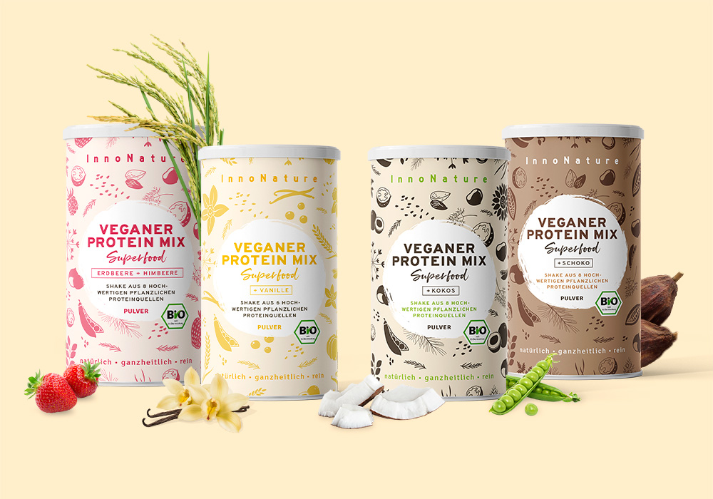 InnoNature Mix & Match: Vegan-Protein-Set