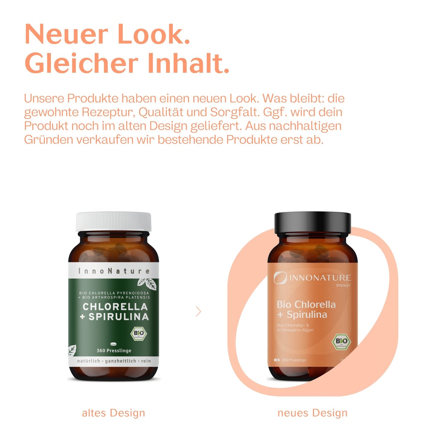 Bio Chlorella + Spirulina Presslinge