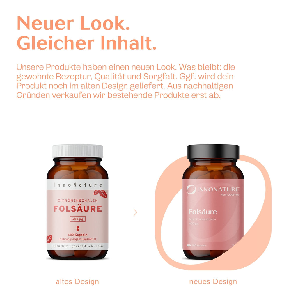Folsäure Kapseln: Vitamin B9 aus Zitronenschalen