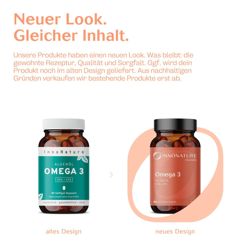 Vegane Omega 3 Kapseln