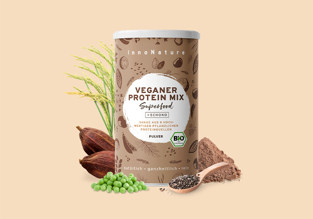 InnoNature Veganer Schoko Protein Mix