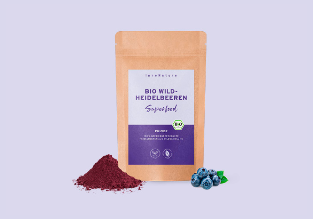 Bio Wildeheidelbeeren Pulver