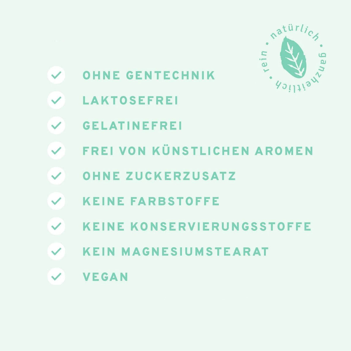 Kelp + Spinat: Natürliche Jod + Folsäure Kapseln