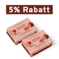 InnoNature 2x 6 Riegel à 38g Menstru® Chocbar: Veganer Schokoladenriegel mit Vitamin B6, Eisen und Maca - VORTEILSPAKET