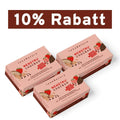 InnoNature 3x 6 Riegel à 38g Menstru® Chocbar: Veganer Schokoladenriegel mit Vitamin B6, Eisen und Maca - VORTEILSPAKET