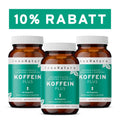 InnoNature Kapseln 3x Monatsvorrat (180 Kapseln) Koffein Plus Kapseln