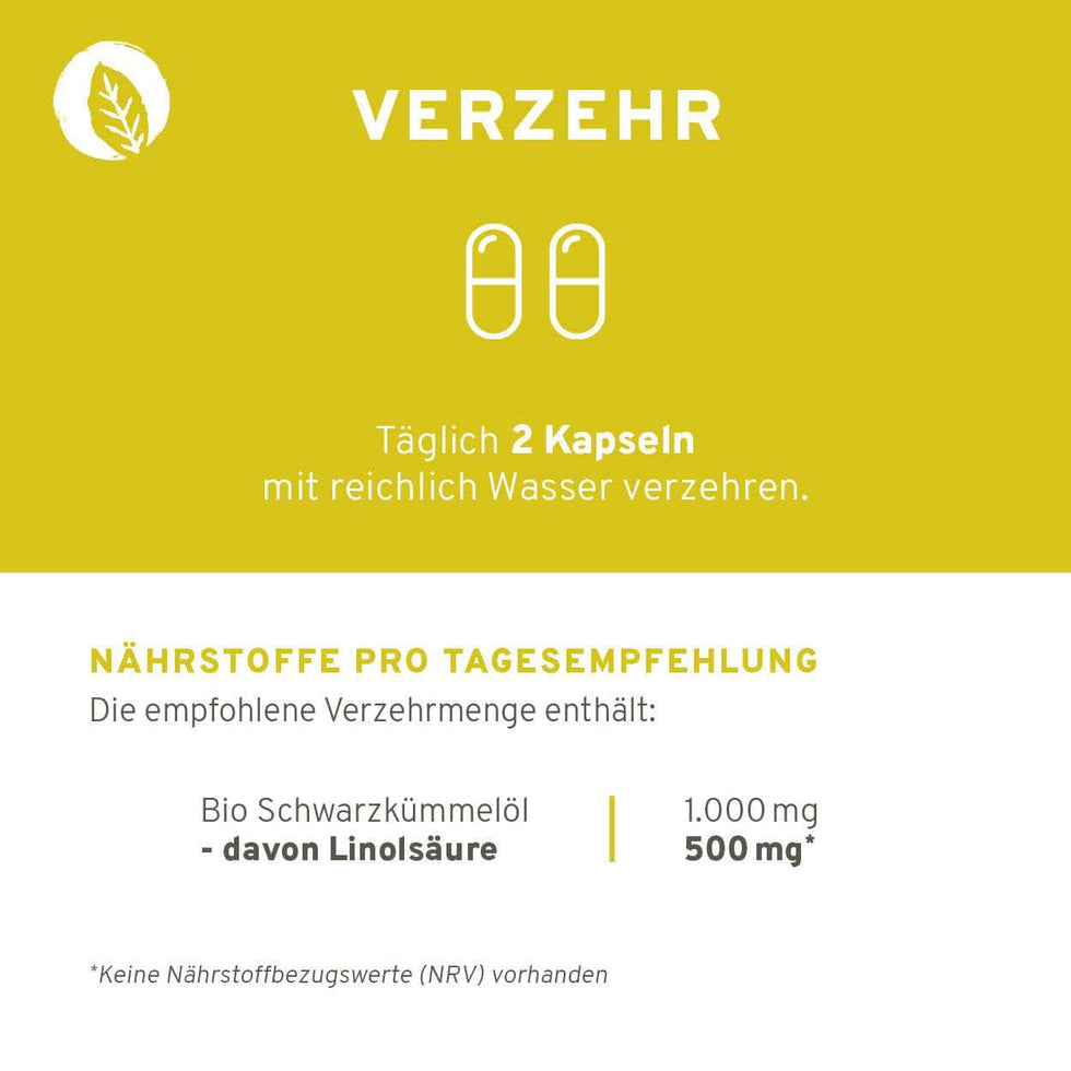 InnoNature Kapseln Bio Schwarzkümmelöl Kapseln
