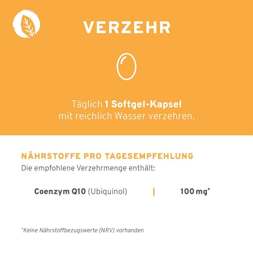 InnoNature Kapseln Coenzym Q10 Kapseln