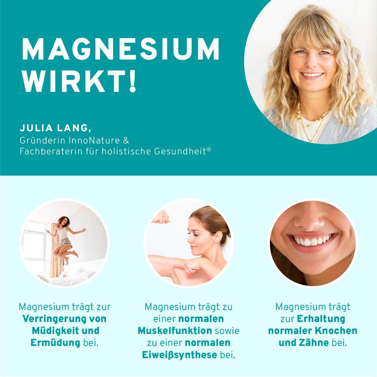 InnoNature Kapseln Magnesium Kapseln