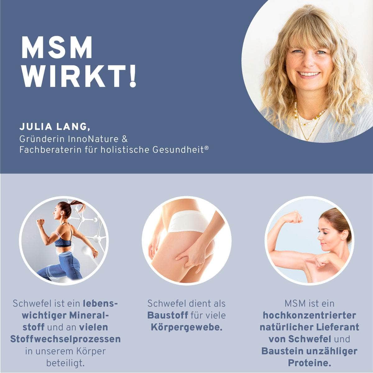InnoNature Kapseln MSM Kapseln