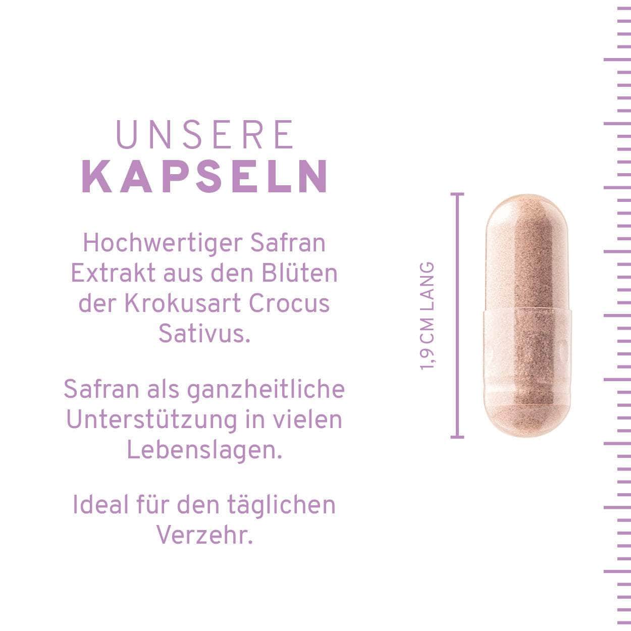 InnoNature Kapseln Safran Extrakt Kapseln