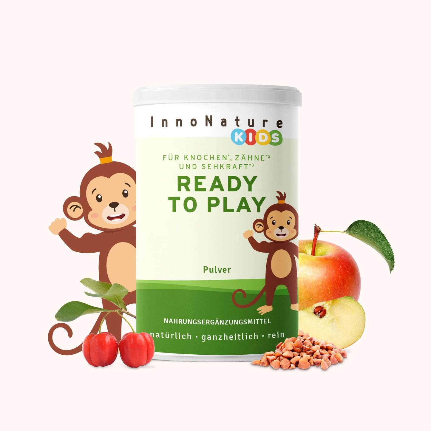 InnoNature Kids-Produkte 1x Monatsvorrat (50g) Ready to Play Kids Pulver 50g