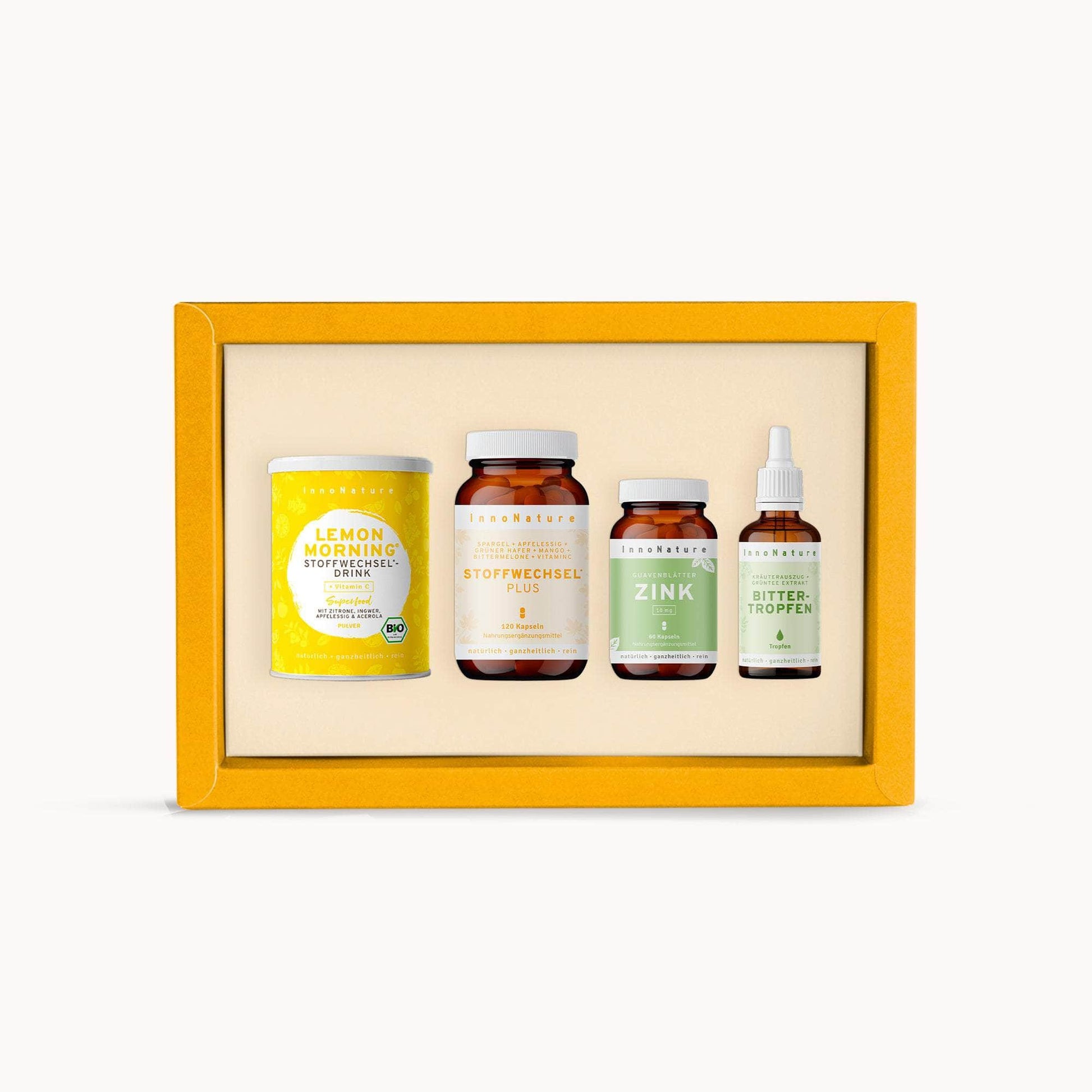 InnoNature Pakete 1 x Stoffwechselbox (1x Monatsvorrat) Stoffwechsel-Box