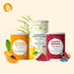 InnoNature Pakete 1x Veganer Protein Mix Pure, 1x Happy Berry, 1x Tropical Beauty Mix&Match-Shake-Paket