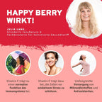 InnoNature Pakete 1x Vorrat (1x Happy Berry, 1x Kokoswasser) Sommer-Shake-Set