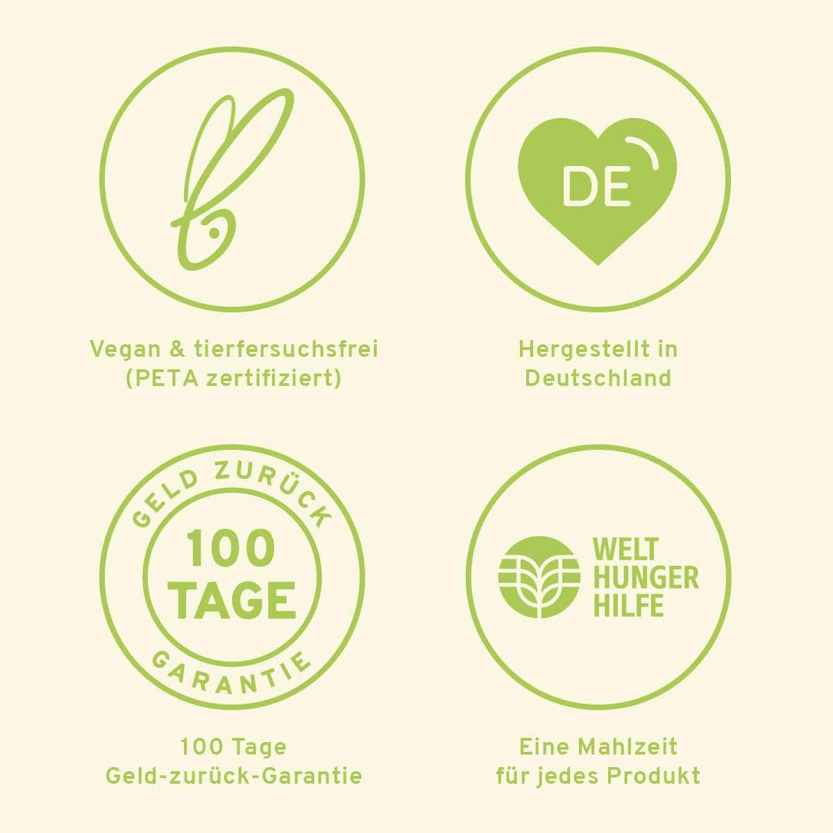 InnoNature Pakete 1x Vorrat (1x HHN, 1x Vegan Kollagen Support, 1x Biotin) Muskelaufbau Paket