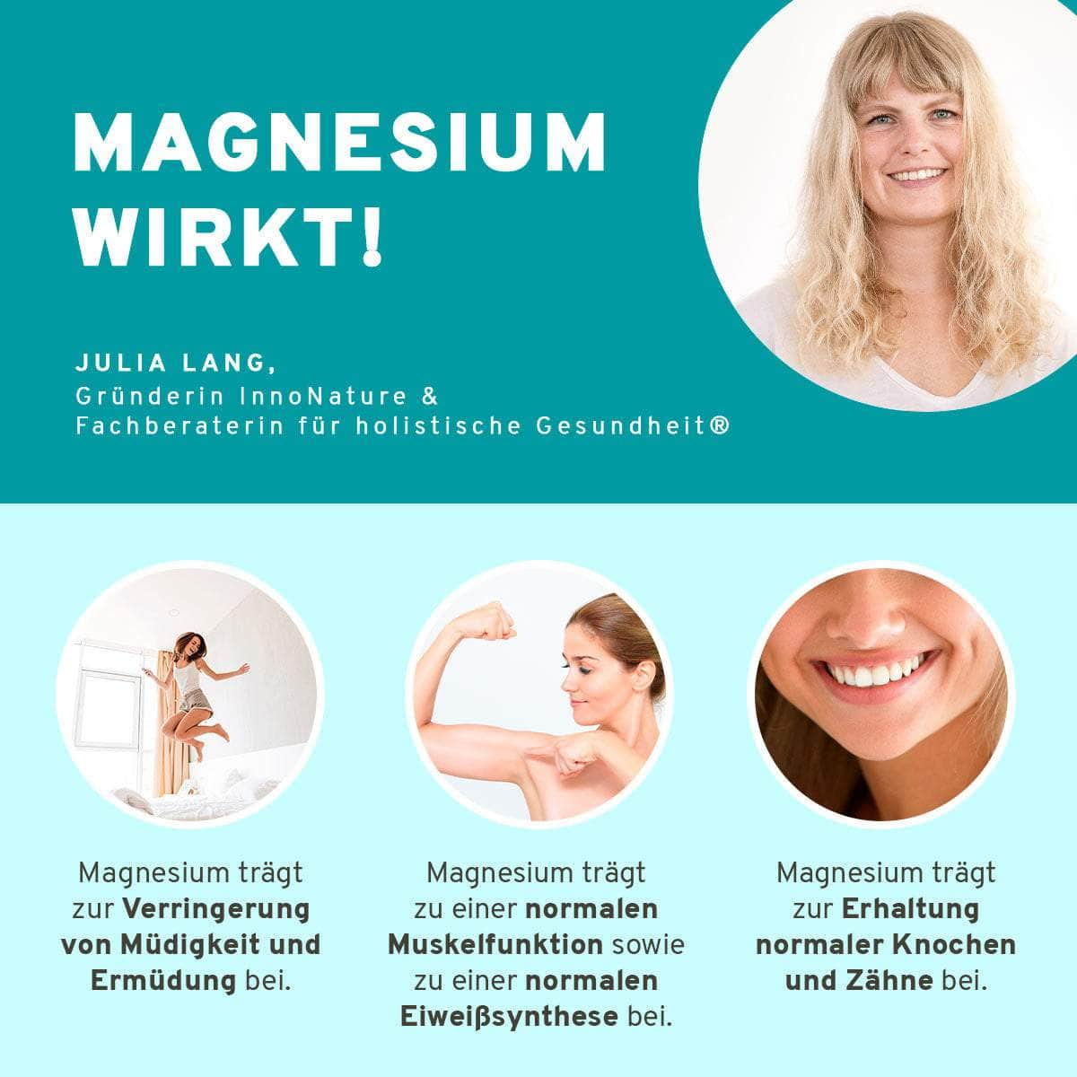 InnoNature Pakete 1x Vorrat (1x Kokoswasser, 1x Magnesium Kapseln) muttiversum-Essential-Set