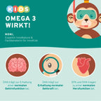 InnoNature Pakete 1x Vorrat (1x Omega 3 Kids Tropfen, 1x Vitamin B12 Kids Tropfen, 1x Vitamin D3 + K2 Kids Tropfen) Kids-Vegan-Starter-Paket