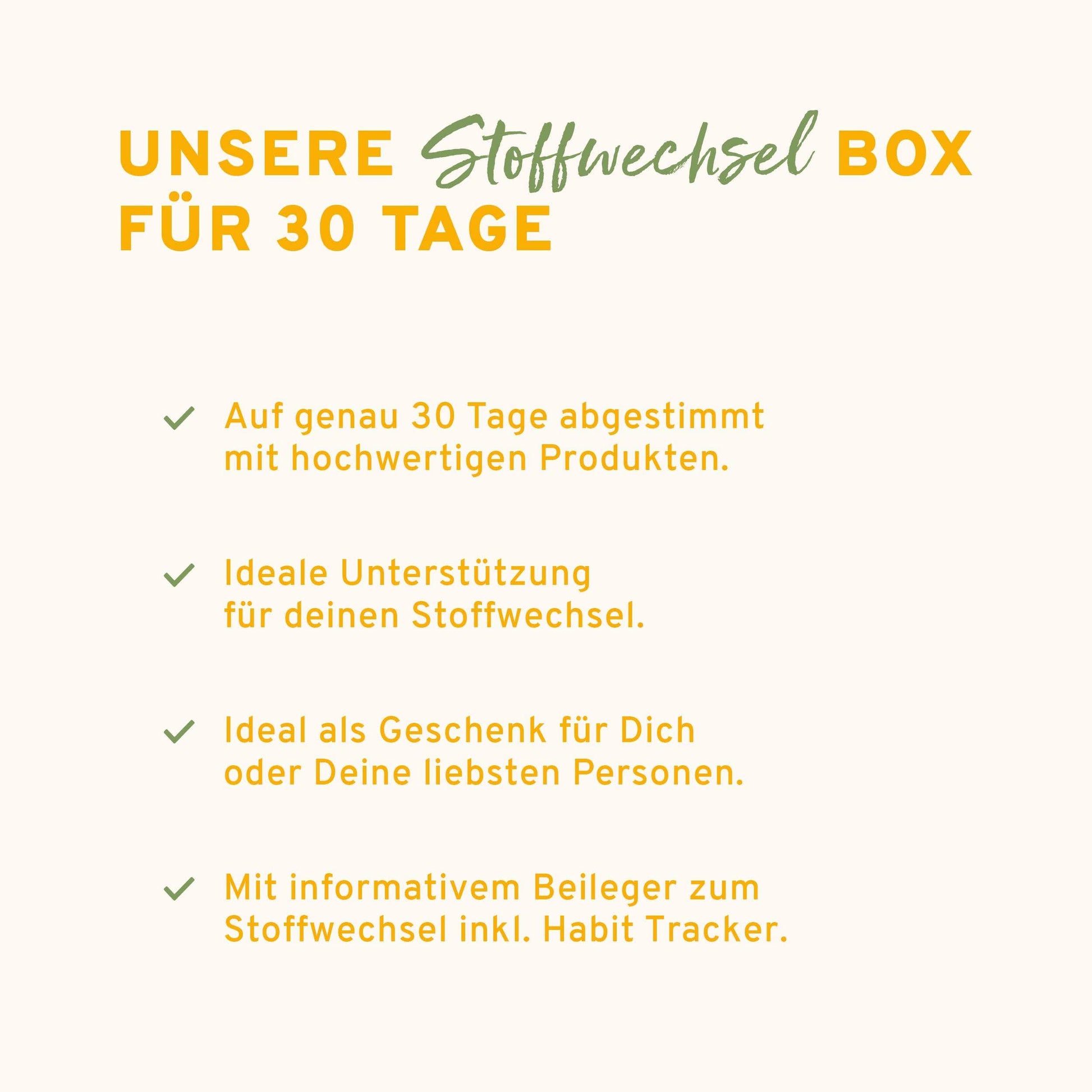 InnoNature Pakete Stoffwechsel-Box