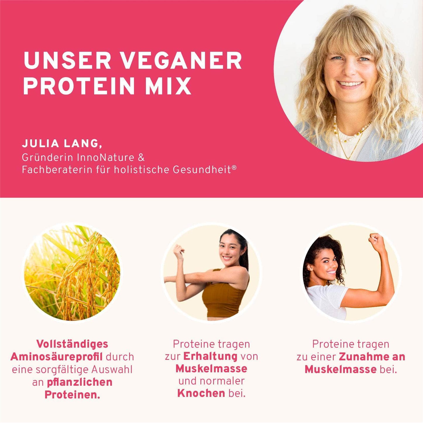 InnoNature Pakete Vegan Protein Set: Wähle Deine 2 Lieblingssorten