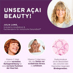 InnoNature Pulver Açaí Beauty: Antioxidantienshake mit Hyaluronsäure