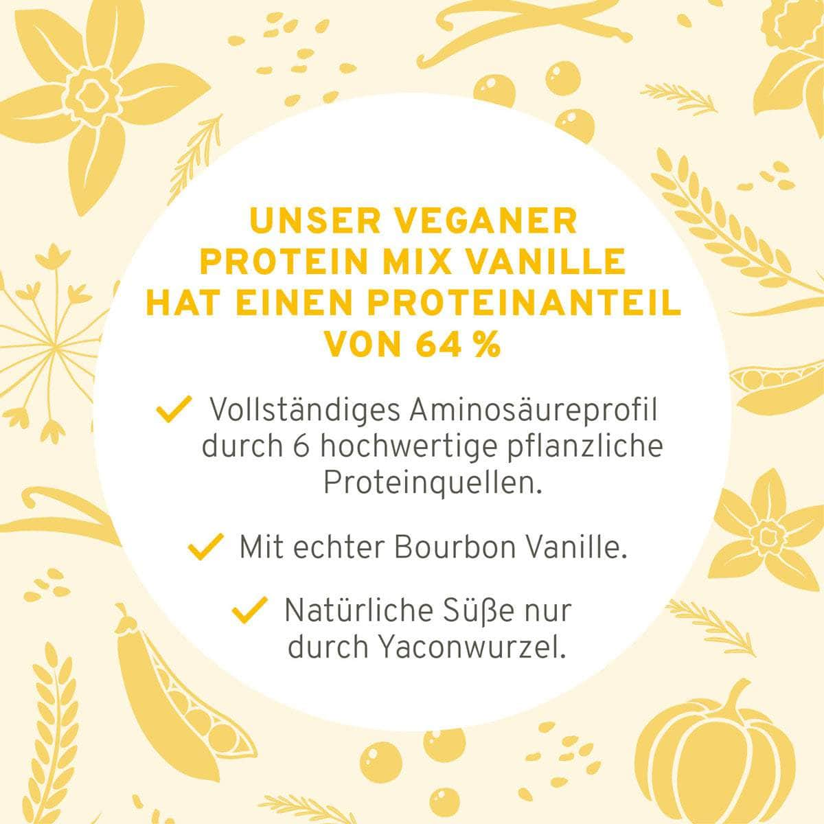 InnoNature Pulver Bio Veganer Protein Mix Superfood Shake: Vanille