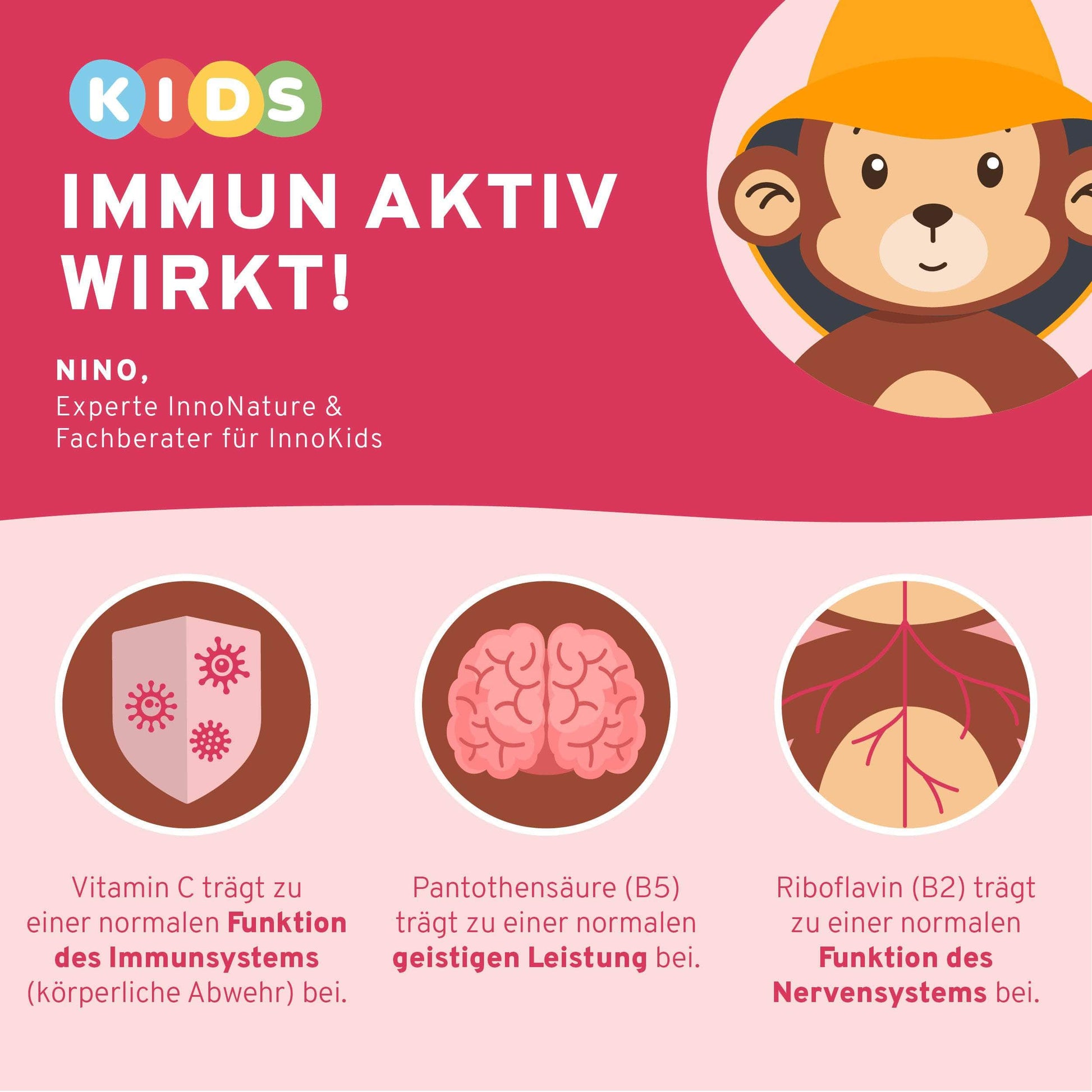 InnoNature Pulver Immun Kids Pulver Pure