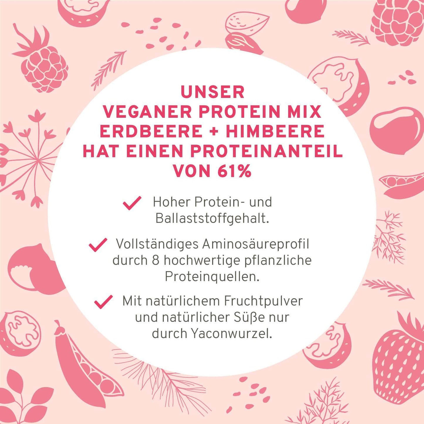 InnoNature SUPERFOOD 1x 450g (30 Portionen) Bio Veganer Protein Mix Superfood Shake