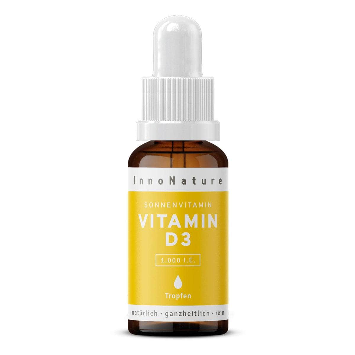 InnoNature Tropfen 1x10ml Vitamin D3 1.000 IE Tropfen 10 ml