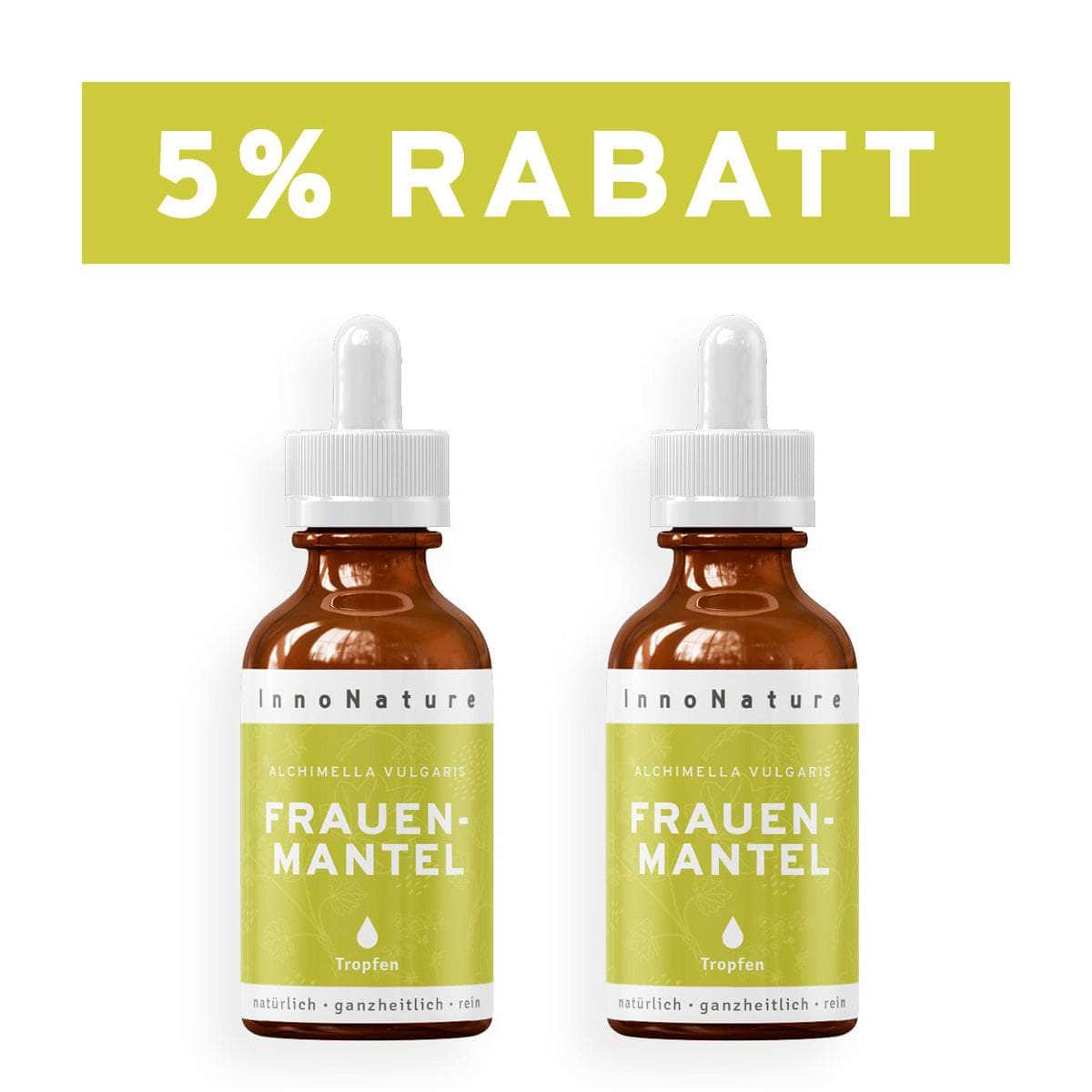 InnoNature Tropfen 2x50ml Frauenmantel Tropfen