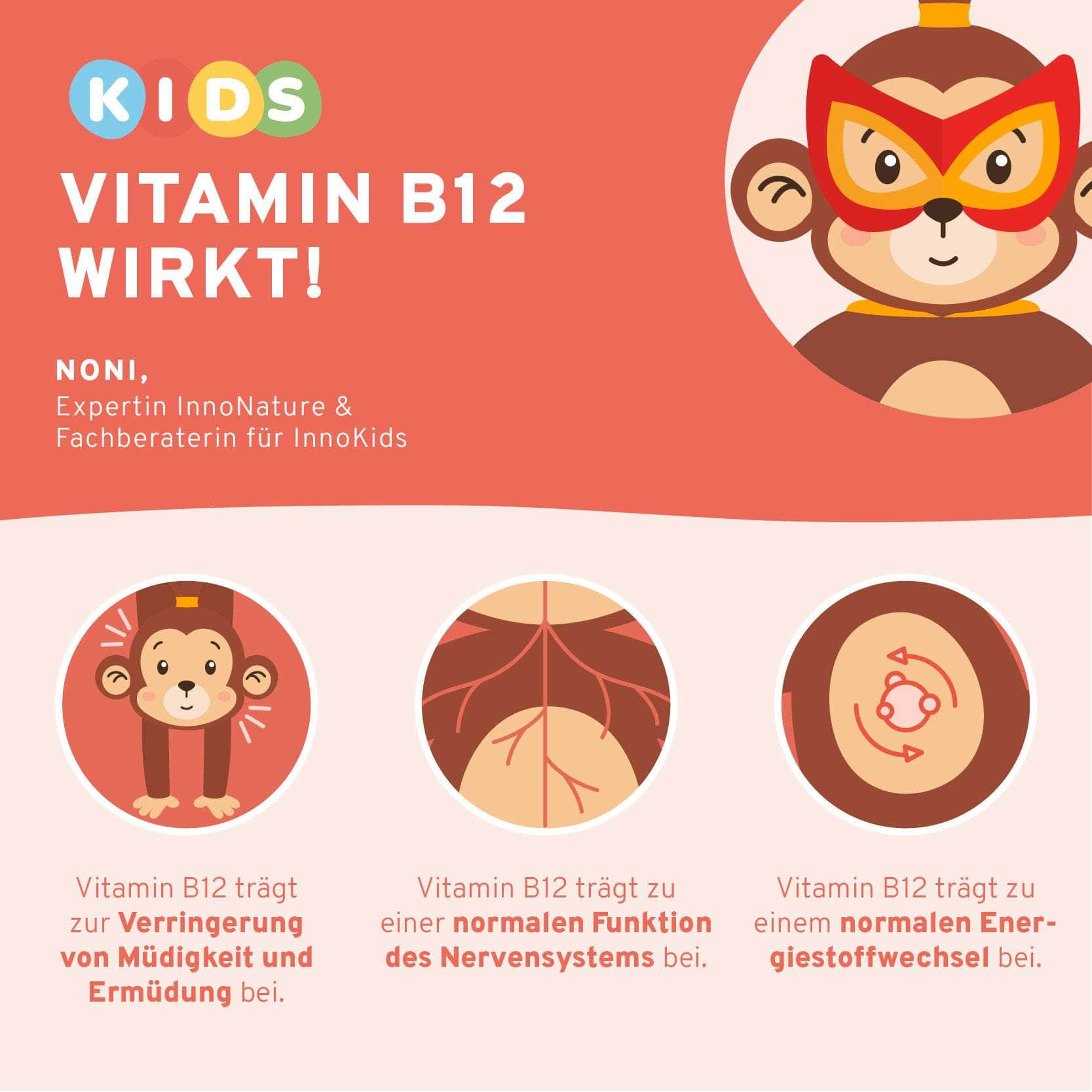 InnoNature Tropfen Vitamin B12 Kids Tropfen