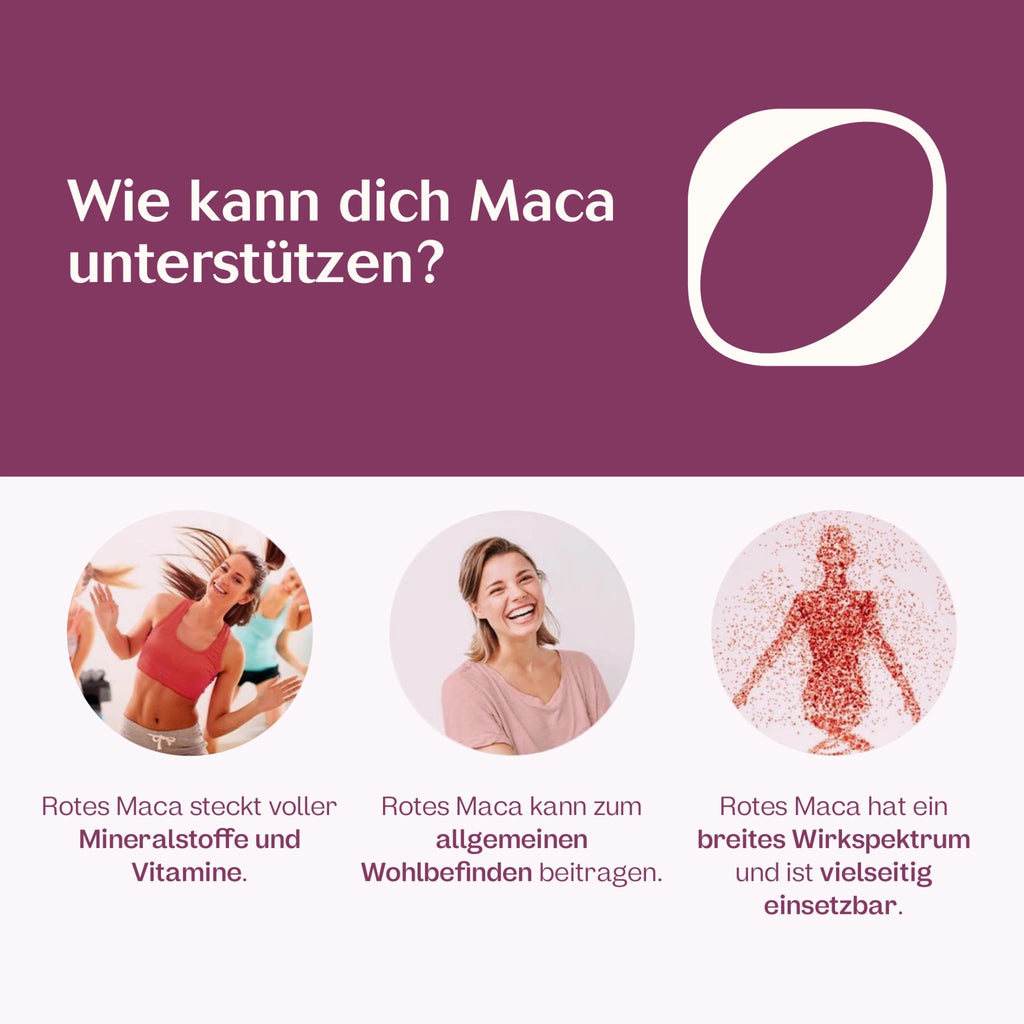 Bio rotes Maca-Extrakt Tropfen 75 ml