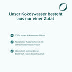 Kokoswasser Pulver
