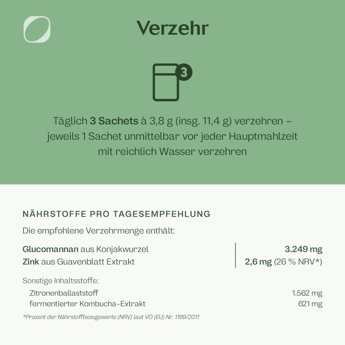 Shape Support Tray 42 Sachets