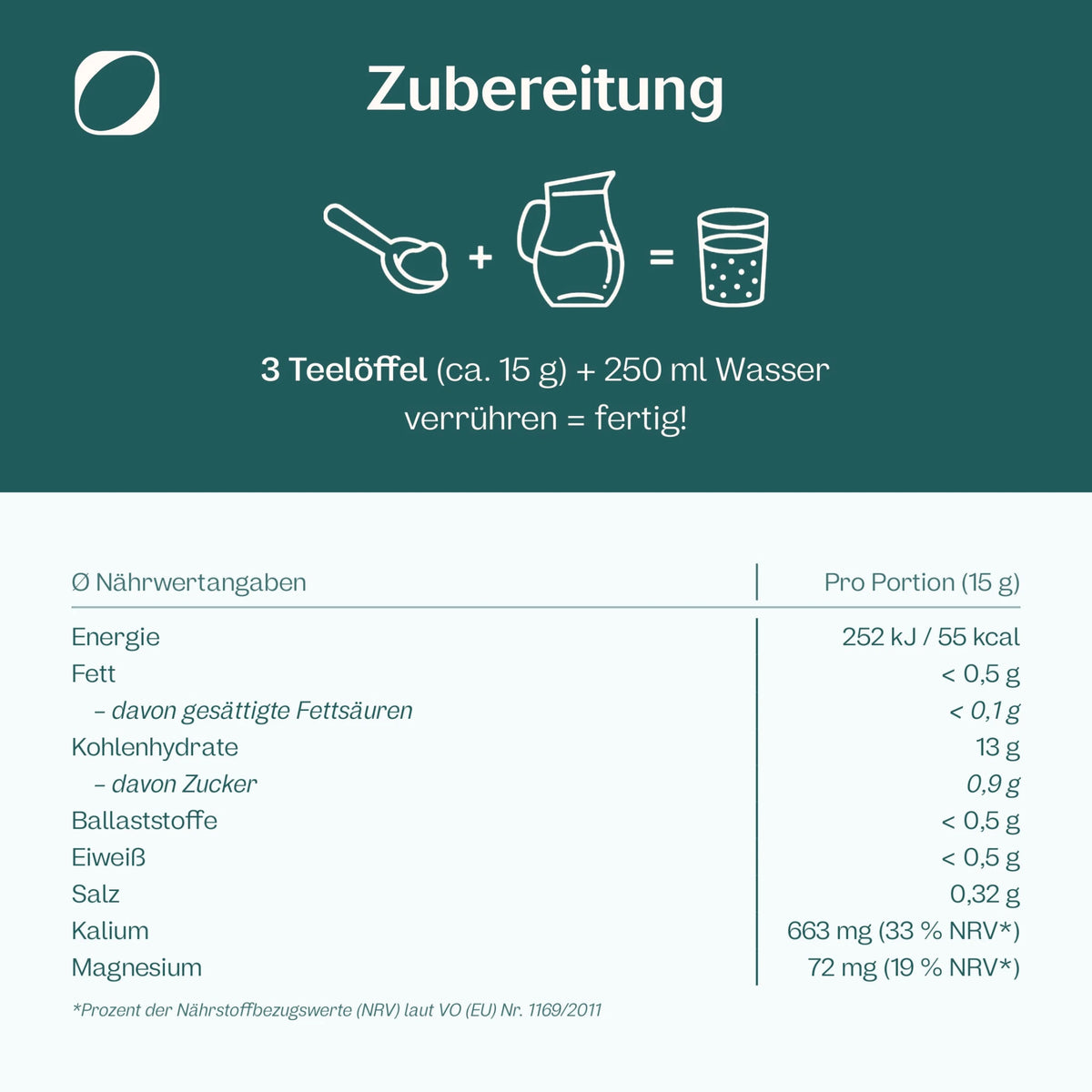 Elektrolyte Drink 225g