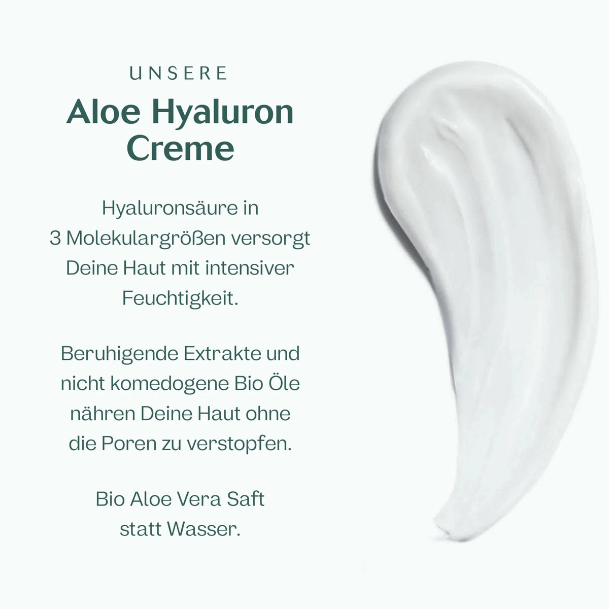 Aloe Hyaluron Creme: Gesichtscreme