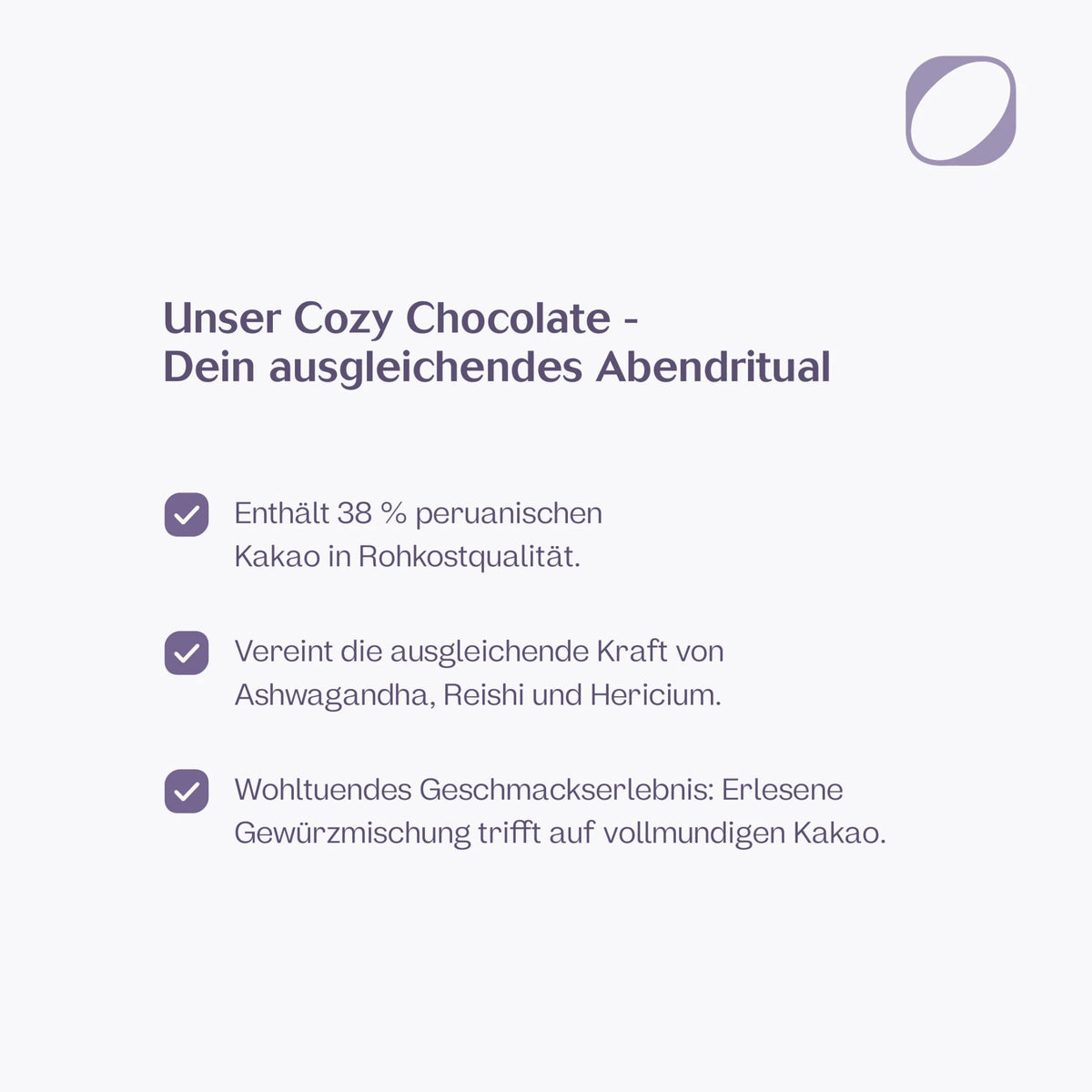 Cozy Chocolate 30g