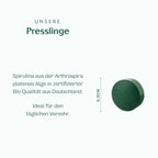 Bio Spirulina Presslinge