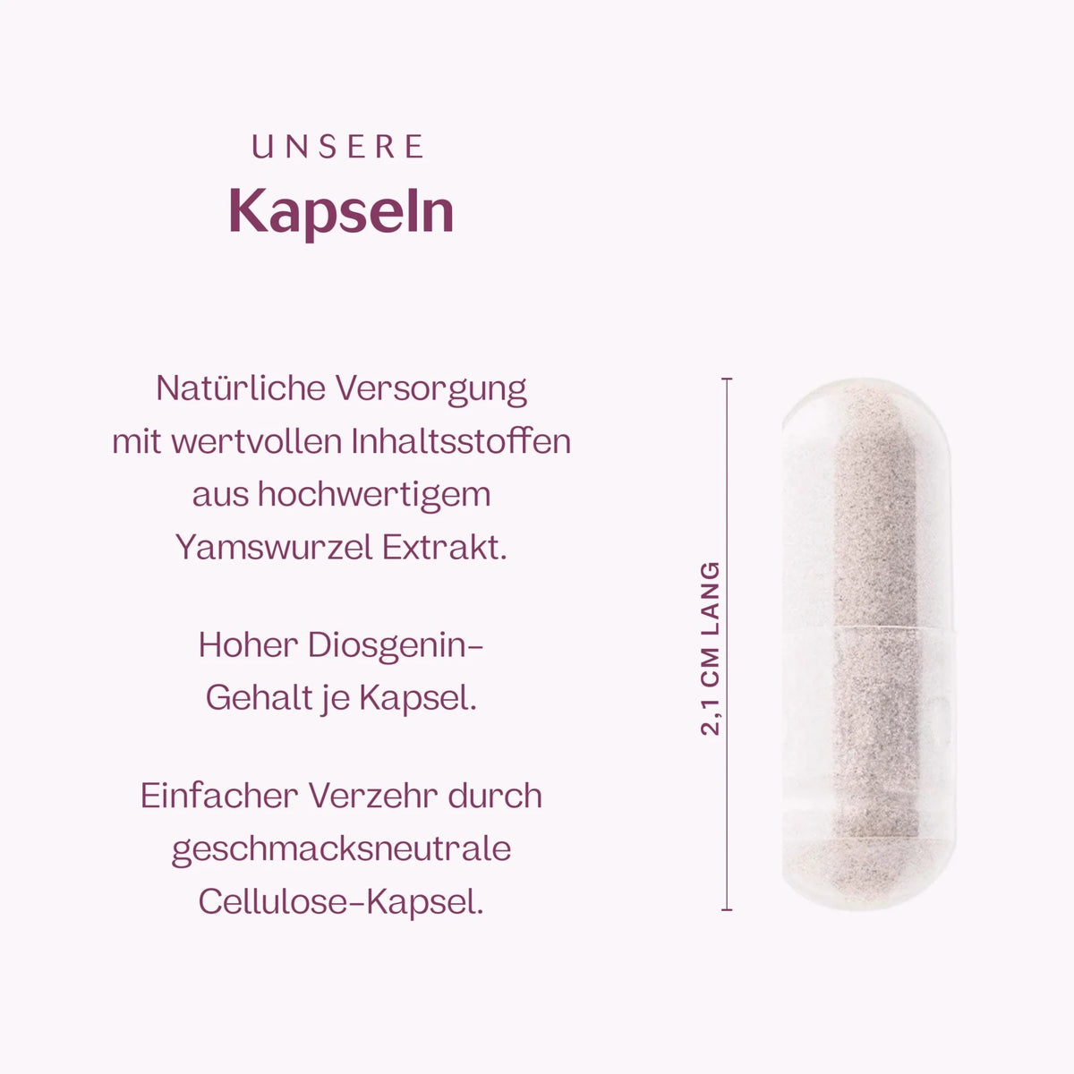 Wilde Yamswurzel Extrakt Kapseln