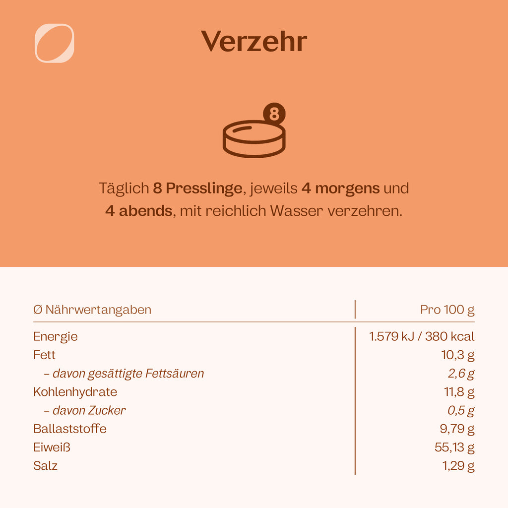Bio Chlorella Presslinge
