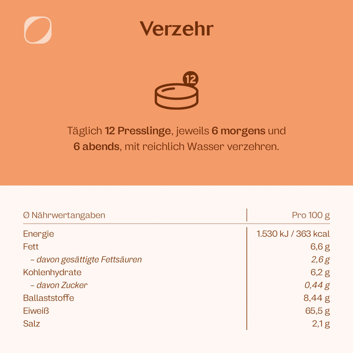 Bio Chlorella + Spirulina Presslinge