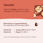 Vitamin D3 + K2 Kids Tropfen