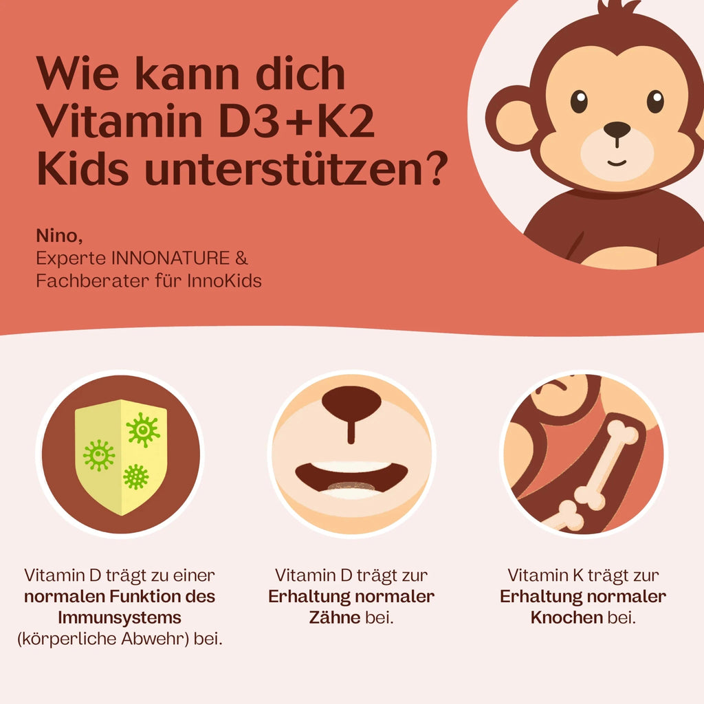 Vitamin D3 + K2 Kids Tropfen