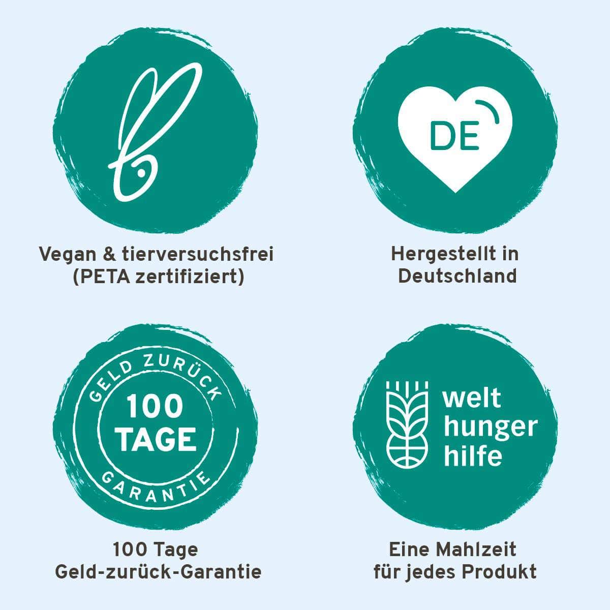 InnoNature 1x Vorrat (1x Happy Berry, 1x Eisen, 1x Omega 3 Kapseln, 1x Vitamin D3, 1x Vitamin B12, 1x Eisen Kids, 1x Vitamin B12 Kids, 1x Omega 3 Kids) Flusine-Familien-Paket