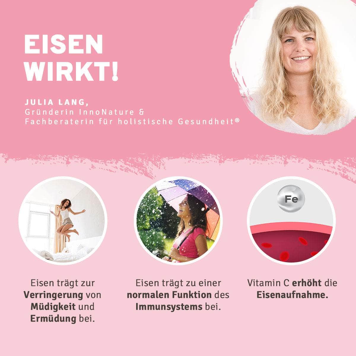 InnoNature 1x Vorrat (1x Vitamin D3, 1x Vitamin K2, 1x Vitamin B12, 1x Eisen, 1x Jod, 1x Selen, 1x Sango Koralle, 1x Zink, 1x Omega 3 Algenöl) Flusine-Familien-Paket