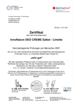 InnoNature Creme Natürliche Deocreme Salbei - Limette
