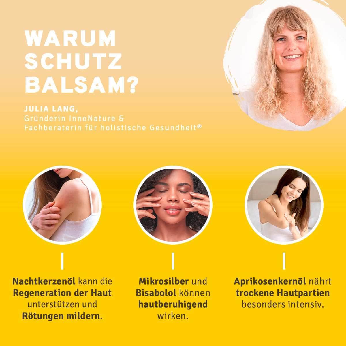 Contempora Farbschutz Balsam – Mit Sanddorn & Granatapfelöl, PH 4,5 | Für Coloriertes Haar, Gibt Glanz & Feuchtigkeit
