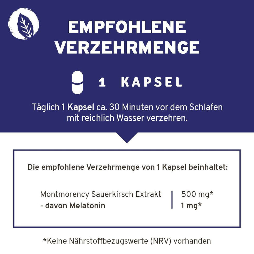 InnoNature Kapseln Melatonin Kapseln